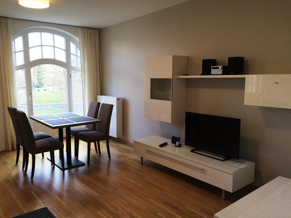 Appartements Am Kurpark Bad Pyrmont Zewnętrze zdjęcie